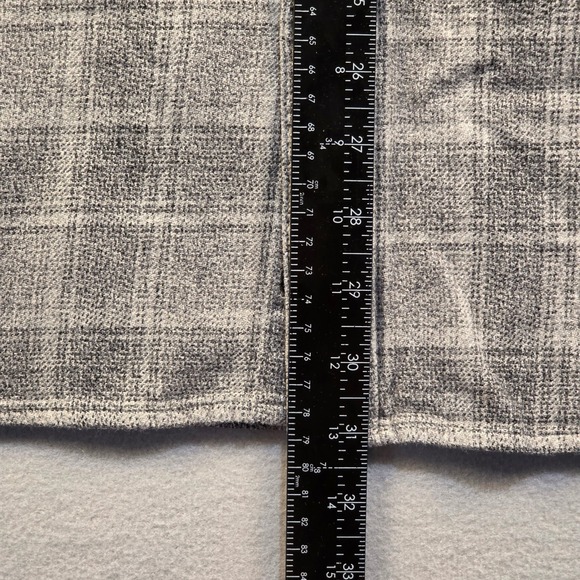 Grayers Heritage Flannel Shirt Mens XXL Grey Plaid Long Sleeve Cotton Button - Picture 6 of 7